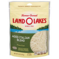 Land O Lakes Cheese, Italian Blend, Aged, Fine Cut, 6 Each