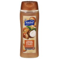 Suave Essentials Body Wash, Cocoa Butter & Shea, Gentle, 18 Fluid ounce