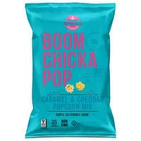 Angie's Boomchickapop Popcorn Mix, Caramel & Cheddar, 6 Ounce