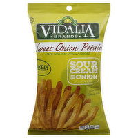 Vidallia Foods Sweet Onion Petals, Sour Cream and Onion Flavor, 3.5 Ounce