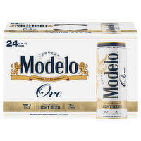 Modelo Beer, Light, Gold Standard, 24 Each