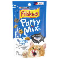 Friskies Party Mix Cat Treats, Beachside Crunch, 2.1 Ounce