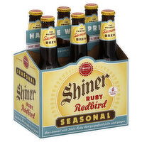 Shiner Summer Seasonal Beer, Ruby Redbird, 6 Each