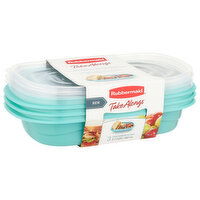 Rubbermaid Take Alongs Containers & Lids, 3 Each