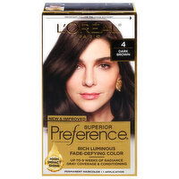 Superior Preference 4 Dark Brown Permanent Haircolor, 1 Each