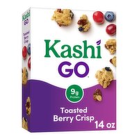 Kashi Go Breakfast Cereal, Toasted Berry Crisp, 14 Ounce