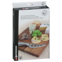 Swissmar Acacia Board, Mini, 2 Piece Set, 1 Each