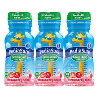 PediaSure Grow & Gain with Fiber Strawberry Nutritional Shake, 48 Fluid ounce