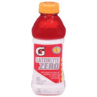 Gatorlyte Zero Sugar Fruit Punch Electrolyte Beverage, 20 Fluid ounce