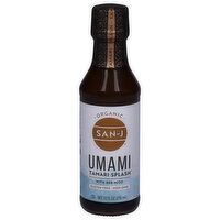 San-J Tamari Splash, with Red Miso, Organic, Umami, 10 Fluid ounce