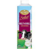 Kemps Select Select Half & Half, 32 Fluid ounce