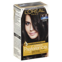 Superior Preference Hair Color, Permanent, Cool Darkest Brown 3C, 1 Each