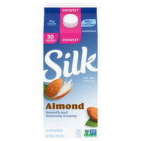 Silk Unsweet Almondmilk, 64 Fluid ounce