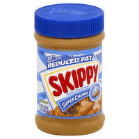 Skippy Peanut Butter Spread, Reduced Fat, Super Chunk, 16.3 Ounce