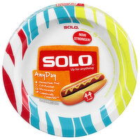 Solo Paper Plates, AnyDay, 8.5 Inch, 44 Each