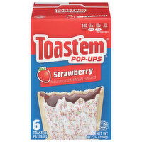 Toast'em Pop-ups Toaster Pastries, Strawberry, 6 Each