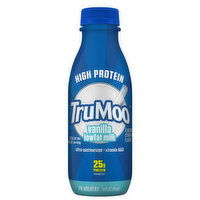 TruMoo Milk, Lowfat, Vanilla, 1% Milkfat, 14 Ounce