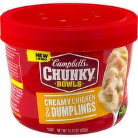 Campbell's® Chunky® Creamy Chicken and Dumplings Soup, 15.25 Ounce