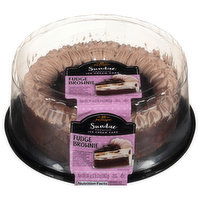 Jon Donaire Sundae Sundae Fudge Brownie Premium Ice Cream Cake, 34 Ounce