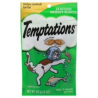 Temptations Treats for Cats, Seafood Medley Flavor, 85 Gram