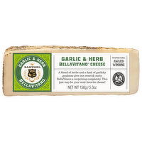 Sartori Cheese, BellaVitano, Garlic & Herb, 5.3 Ounce