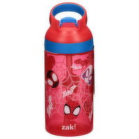 Zak! Everyday Smiles 16 oz Leak-Proof SpiderMan-AmzFriend PP Atlantic Bottle, 1 Each
