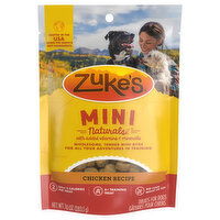 Zuke's Mini Naturals Chicken Recipe Treats for Dogs, 10 Ounce