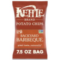 Kettle Brand® Barbeque Kettle Potato Chips, 7.5 Ounce