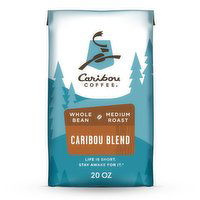 Caribou Coffee Caribou Blend Medium Roast Whole Bean Coffee, 20 Ounce