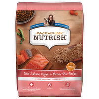 Rachael Ray Nutrish Adult Real Salmon, Veggies & Brown Rice Recipe Food for Dogs, 13 Pound