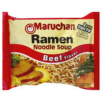 Maruchan Ramen Noodle Soup, Beef Flavor, 3 Ounce