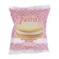 Thelma's 6 oz Ice Cream Sandwich Thelma's Strawberry Sugar Ice Cream Sandwich 6 Fluid Ounce, 6 Fluid ounce