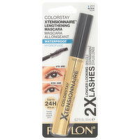 Revlon ColorStay Mascara, Waterproof, Black, 211, 0.27 Fluid ounce