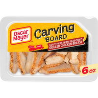 Oscar Mayer Carving Board Southwestern Seasoned Grilled Chicken Breast Strips, 6 Ounce