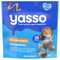 Yasso Poppables, Sea Salt Caramel, Greek Yogurt, 6.84 Fluid ounce