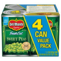 Del Monte Fresh Cut Sweet Peas Value Pack, 4 Each
