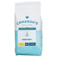 Cameron's Coffee, Smooth, Ground, Dark Roast, French Roast, 28 Ounce