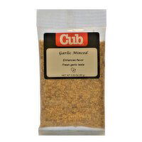 Cub Garlic Minced, 3 Ounce