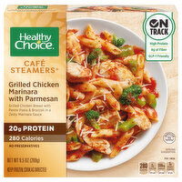 Healthy Choice Cafe Steamers Chicken Marinara, with Parmesan, Grilled, 9.5 Ounce