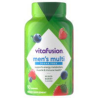 Vitafusion Sugar Free Gummies Mixed Berry Flavors Men's Multi, 90 Each