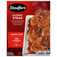 Stouffer's Salisbury Steak, Family Size, 28 Ounce