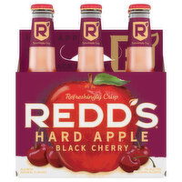 Redd's Beer, Ale, Hard Apple Black Cherry, 6 Each