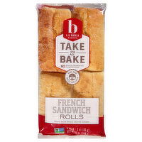 La Brea Bakery Take & Bake French Sandwich Rolls, 4 Pack, 4 Each