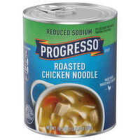 Progresso Reduced Sodium Roasted Chicken Noodle Soup, 18.5 Ounce