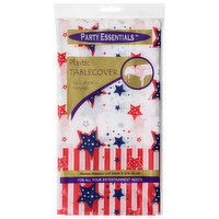 Party Essentials Tablecover, Plastic, Rectangle, 1 Each