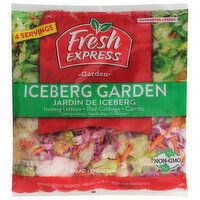 Fresh Express Salad, Iceberg Garden, 12 Ounce
