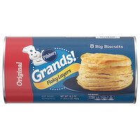Pillsbury Grands! Flaky Layers Original Biscuits, 8 Each