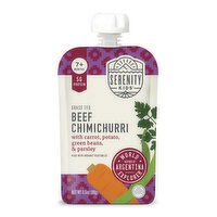 Serenity Kids Beef Chimichurri, 3.5 Ounce