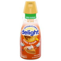International Delight Zero Sugar Pumpkin Pie Spice Coffee Creamer, 32 Fluid ounce