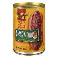 Hormel Chili, No Bean, Coney Island, 15 Ounce